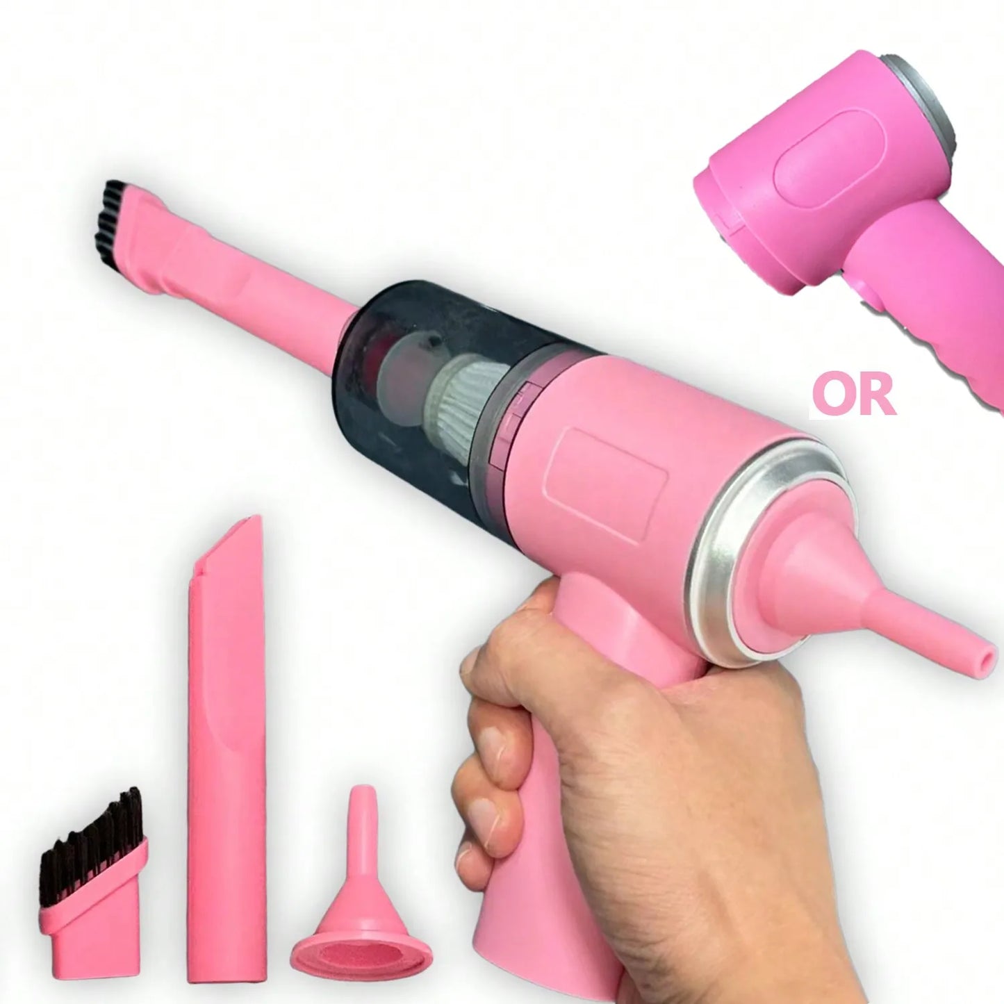 Aspirateur soufflant intégré pour voiture et ménage, chargement USB, aspirateur soufflant, petit, 3 en 1